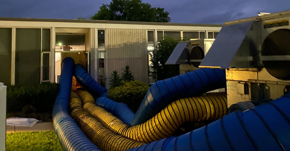 Emergency Drying Power Case Study Banner