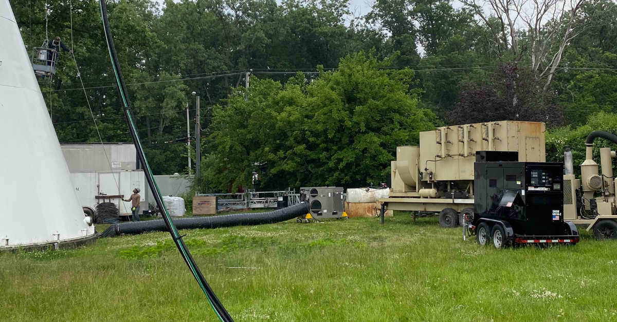 GM Dehumidification Water Tank Banner