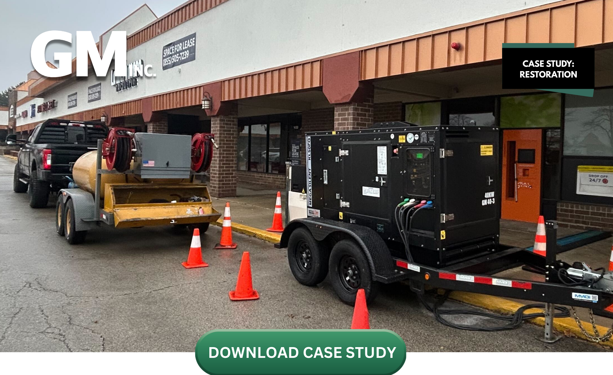 View Emergency Generator Heater Retail Illinois Case Study